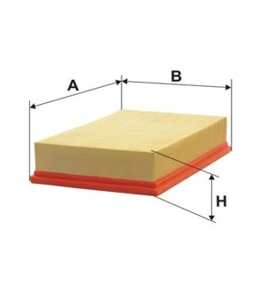 ФІЛЬТР ПОВІТРЯ WIX FILTERS WA9612