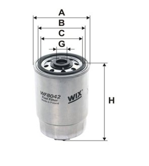 Фильтр топлива WIX FILTERS WF8042