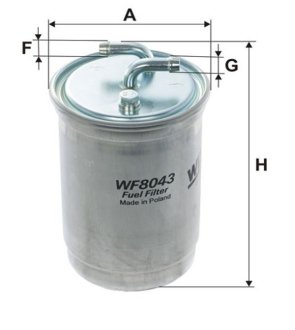 Фильтр топлива WIX FILTERS WF8043