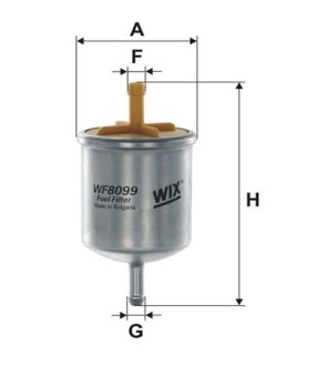 Фильтр топлива WIX FILTERS WF8099