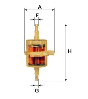 Фільтр паливний Fiat WIX FILTERS WF8128