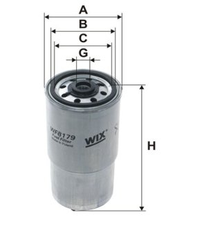 Фільтр палива WIX FILTERS WF8179