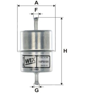 Фільтр палива WIX FILTERS WF8191