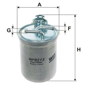 ФІЛЬТР ПАЛИВА WIX FILTERS WF8213