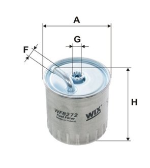 Фильтр топлива WIX FILTERS WF8272