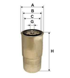 ФИЛЬТР топлива WIX FILTERS WF8305