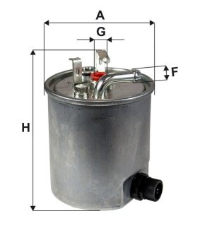 Фільтр палива WIX FILTERS WF8306