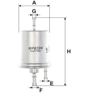 Фільтр палива WIX FILTERS WF8324