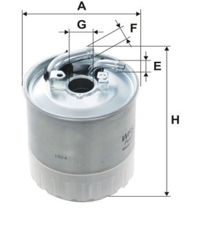 Фильтр топлива WIX FILTERS WF8353