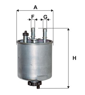 Фільтр палива WIX FILTERS WF8403