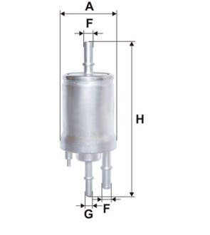 Фільтр паливний Seat, VW WIX FILTERS WF8484