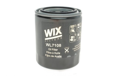 Фільтр оливи WIX FILTERS WL7108