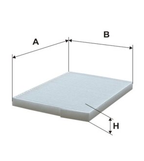 Фильтр, воздух во внутренном пространстве WIX FILTERS WP2004