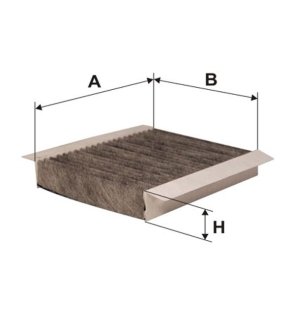 Фильтр, воздух во внутренном пространстве WIX FILTERS WP9125