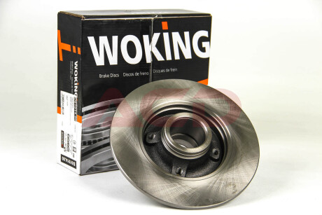 Гальмівний диск задн. DS3/C3/C4/DS3/DS4/208/2008/207/308/307 06- WOKING D61014.00