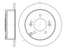 Диск тормозной задний (кратно 2) (Remsa) Hyundai Sonata NF Magentis / Tucson I Sportage (D61399.00) WOKING D6139900 (фото 1)