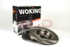 Гальмівний диск задн. XType/Mondeo/Mondeo 00-11 WOKING D6661.00 (фото 1)