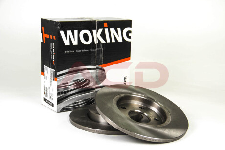 Гальмівний диск задн. XType/Mondeo/Mondeo 00-11 WOKING D6661.00