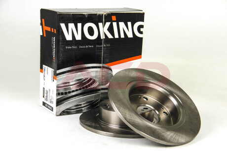 Гальмівний диск зад. Honda Accord 04-08 (260x10) WOKING D6984.00