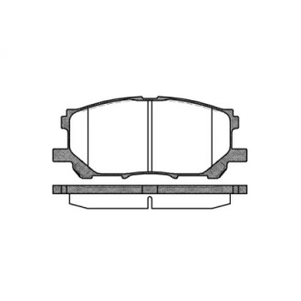 Гальмівні колодки пер. Lexus RX 03-08 (sumitomo) WOKING P11393.00