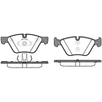 Гальмівні колодки F10/F11 (09-17) WOKING P11523.30