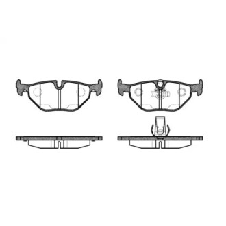 Гальмівні колодки зад. BMW 5 (E39) 96-03 WOKING P3653.15