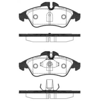 Гальмівні колодки (набір) WOKING P4783.10