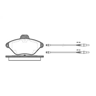 Гальмівна колодка дискова WOKING P5393.04