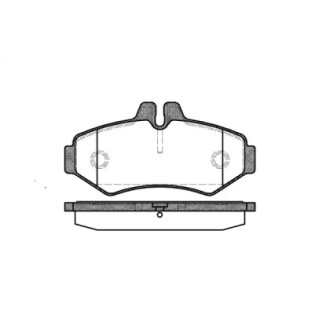 Колодки тормозные диск. задн. (Remsa) MB Sprinter I (00-06)/VW LT 28-35 II (96-06) WOKING P6333.00