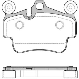 Гальмівна колодка дискова WOKING P6733.20