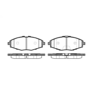 Гальмівні колодки, дискове гальмо (набір) WOKING P7963.00