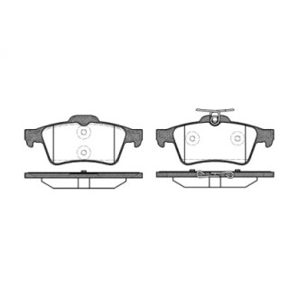 Колодки тормозные диск. задн. (Remsa) Citroen C5 iii 1.6 08-,Citroen C5 iii 1.8 08- WOKING P9423.20