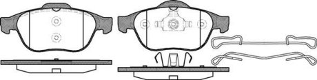 Колодки тормозные диск. перед. (Remsa) Renault Laguna II Espace IV ATE ver. (P9433.10) WOKING P943310