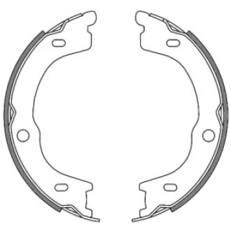Гальмівні накладки WOKING Z4672.00