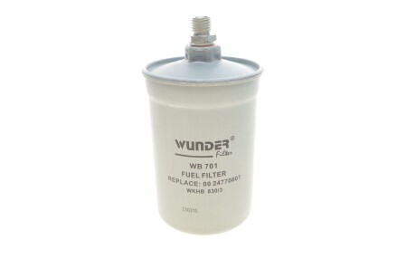 Фільтр паливний WUNDER FILTER WB701