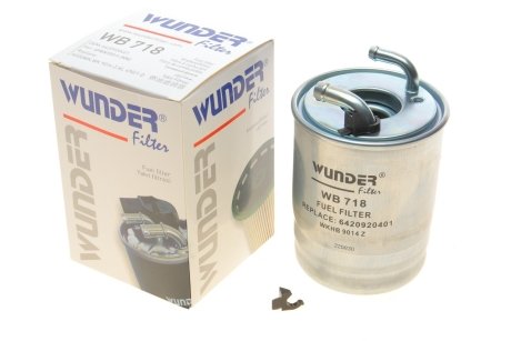 Фільтр паливний WUNDER FILTER WB718