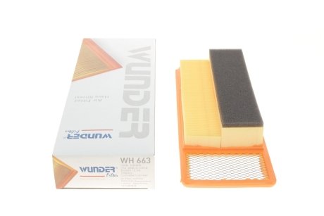 Фільтр повітряний Fiat Doblo 1.3D Multijet 10- WUNDER WUNDER FILTER WH663