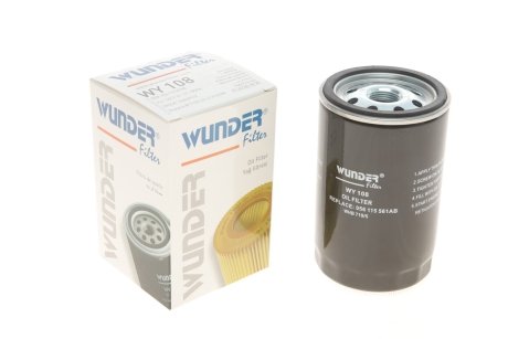 Фільтр масляний WUNDER FILTER WY108