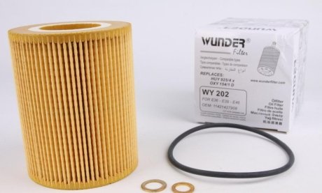 Фільтр масляний WUNDER FILTER WY202