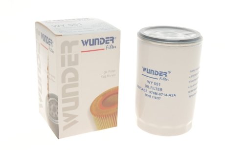 Фільтр масляний WUNDER FILTER WY551