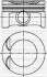 Поршень с кольцами і пальцем (размер отв. 81,60 / STD) Opel ASTRA 1.8 (4 цл.) (C 18 XE / C 18 XEL / X 18 XE) YENMAK 31-04223-000 (фото 1)
