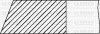 Комплект поршневих кілець (на 1 поршень) (71,01/+0.50) (1,2/1,2/2,0) AUDI A1/A3 1.2TFSI, SKODA Fabia 1.2TSI, VW Golf/Polo/ Touran 1,2TSI (Бензин, 4ц) YENMAK 91-09106-050 (фото 2)