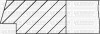 Комплект поршневих кілець RENAULT Trafic 2.5D -01 (93/STD) (3/2/4) YENMAK 91-09686-000 (фото 3)