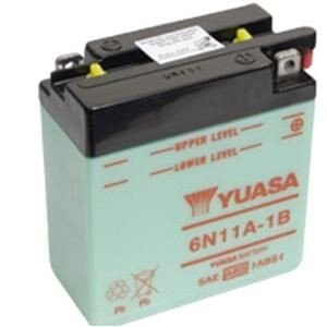 Стартерная аккумуляторная батарея YUASA 6N11A-1B