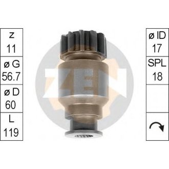 Бендикс стартера ZEN ZN0967