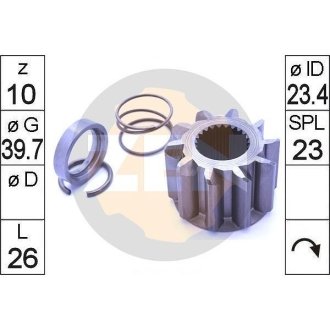 Зубчатка бендікса стартера ZEN ZN13138