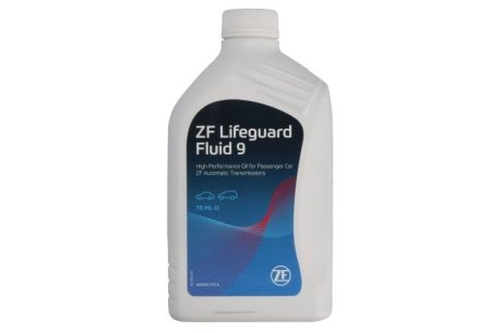 Смазка ATF Life Guard Fluid 9 1л ZF AA01500001