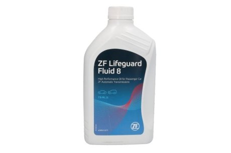 Олива трансмісійна LIFEGUARDFLUID 8 місткістю 1л ZF S671090312