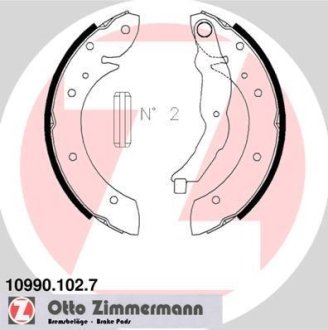 Гальмівні колодки (набір) ZIMMERMANN 109901027