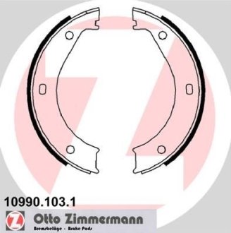 Гальмівні колодки ручного гальма ZIMMERMANN 10990.103.1